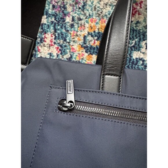 Away The Everywhere Bag Navy Blue Pockets Carry On Travel Nylon Duffle Bag - Picture 5 of 16